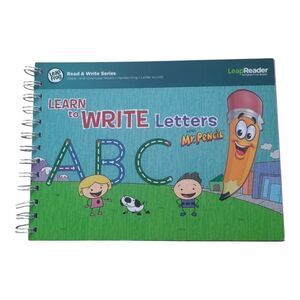 Leapfrog Leap Reader Learn to Write Letters with Mr Pencil Book
